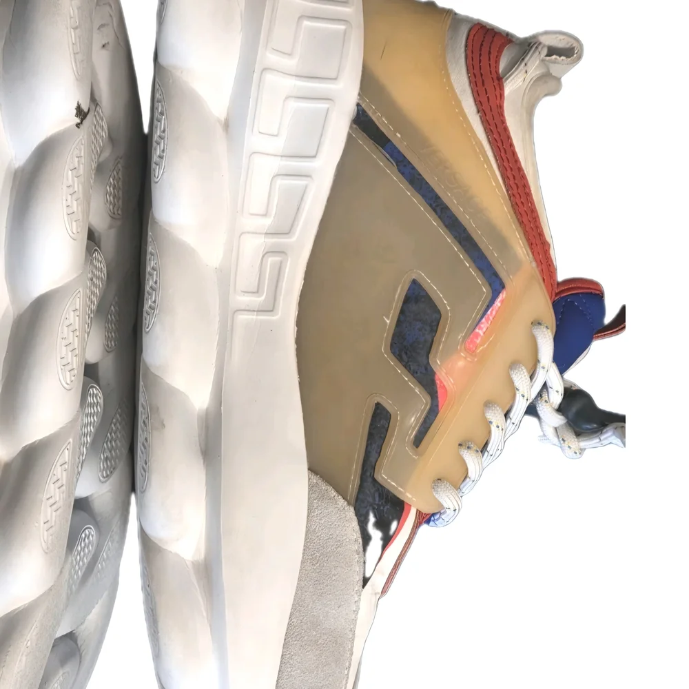 Versace Chain Reaction “Clash” Mixed Color Trainers EU 43 Men's US Size 10 - Picture 5 of 15